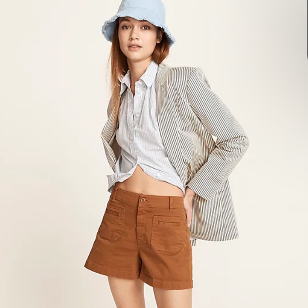 J.‎ Crew NWT Patch-Pocket Chino Shorts